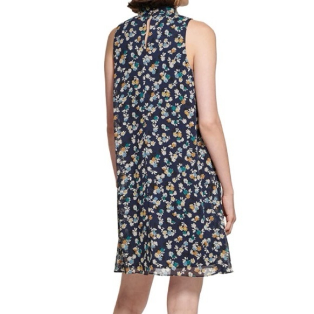 TOMMY HILFIGER FLORAL TRAPEZE DRESS SIZE 10‎ - Picture 3 of 8